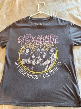 Aerosmith "Get Your Wings" Tour 1974 Graphic Tee